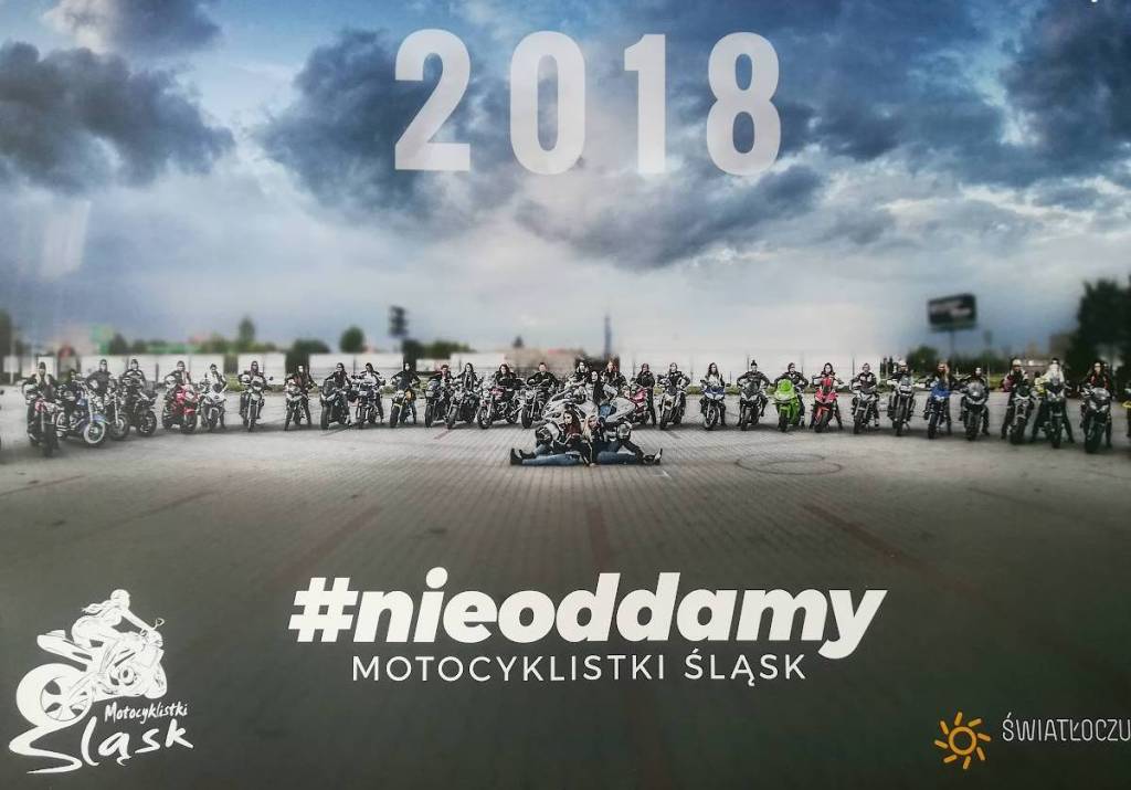 Kalendarz Motocyklistki Śląsk 2018