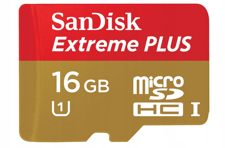 KARTA MICROSD SANDISK EXTREME PLUS 16GB 80MB/s