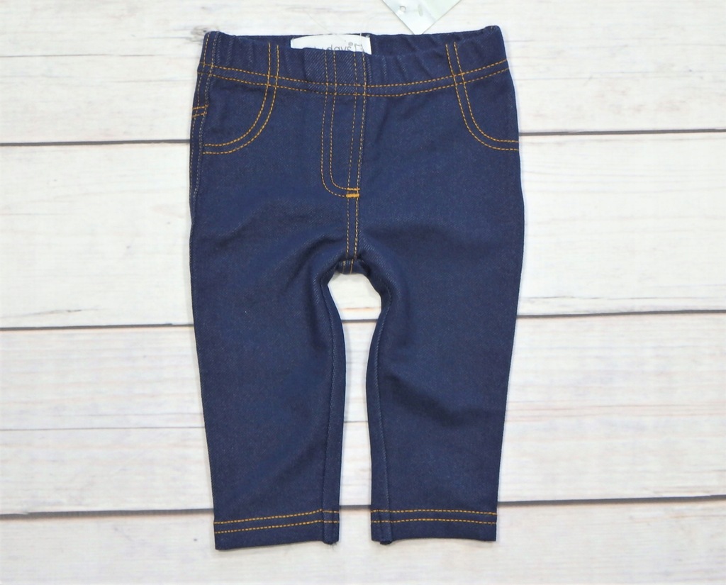 early days legginsy a'la jeans 3-6m/68 nowe