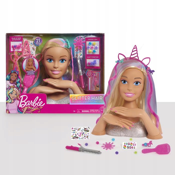 Купить Головка для укладки Barbie 63575 Glitter Deluxe: отзывы, фото, характеристики в интерне-магазине Aredi.ru