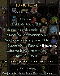 fenki+9 5b grota/dt fajne na dropa Polska metin2