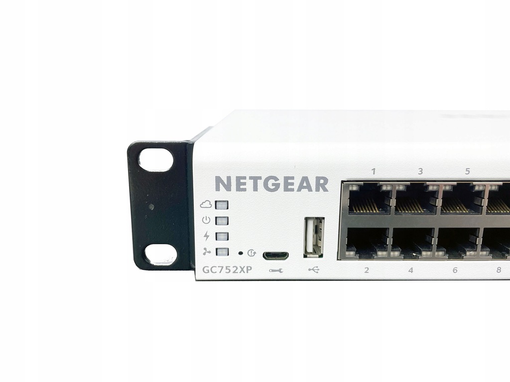 Netgear GC752XP 52-Port Gigabit PoE+ Smart Switch 2x10G Ports ...