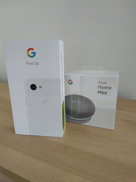 Google Pixel 3a + Home Mini