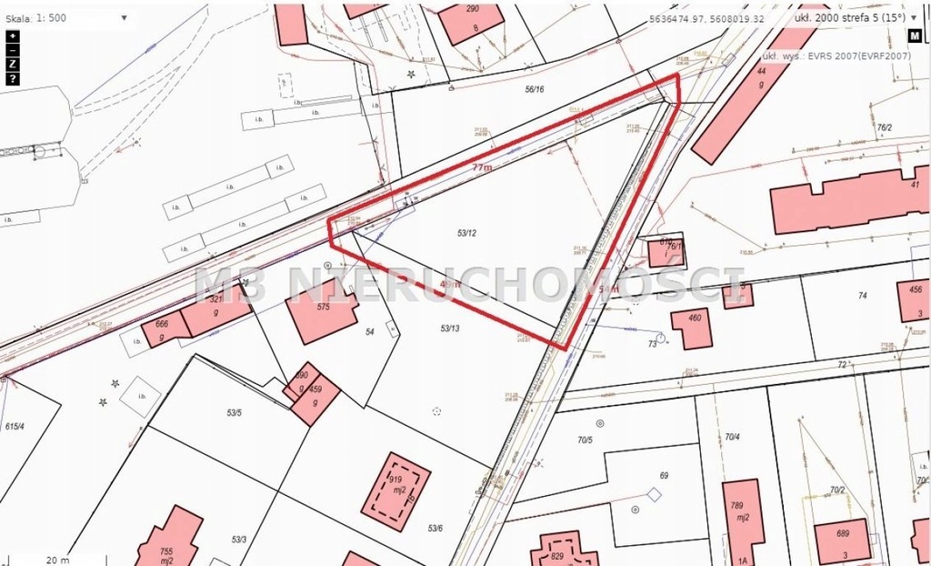 Działka, Pszenno, Świdnica (gm.), 1349 m²