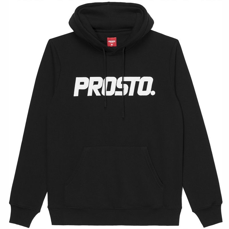 PROSTO bluza STANDARD Hoodie black + wlepa ARI - S