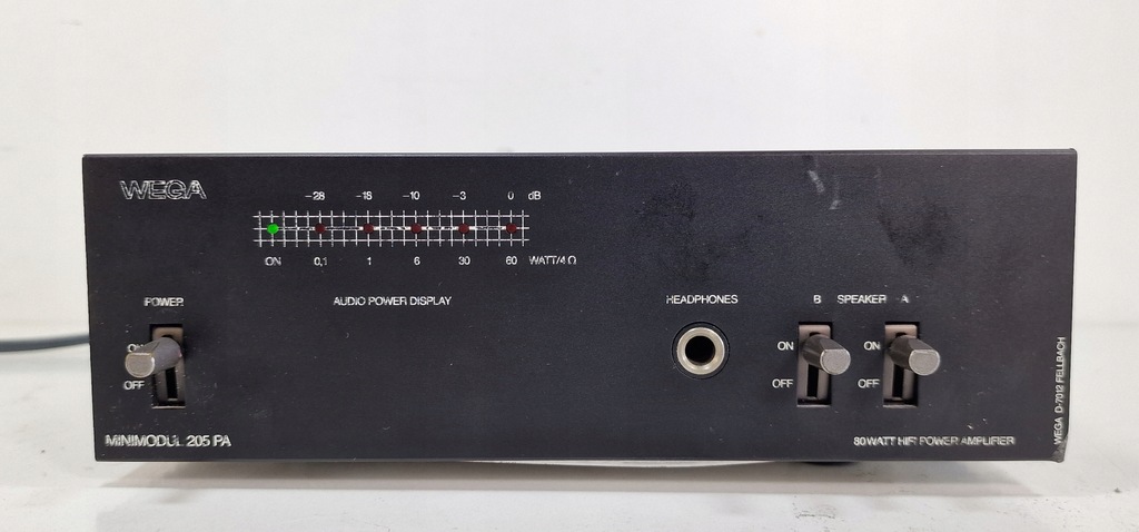 Amplifier Wega Minimodul 205 PA D-7012 D 7012 wzmacniacz