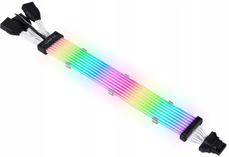 LIAN LI STRIMER PLUS 12VHPWR 16-PIN V2 ARGB 335MM 8-LED (3X 8-PIN)
