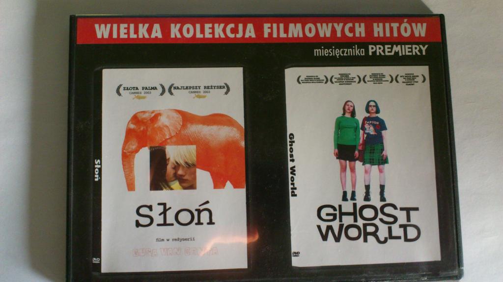 2 filmy na DVD Słoń + Ghost World