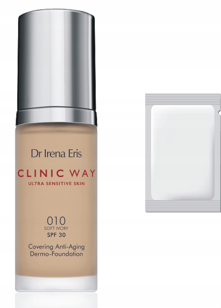 ERIS CLINIC WAY FLUID KRYJĄCY SPF30 IVORY 010