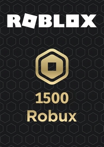 1500 ROBUX | ROBLOX | DOŁADOWANIE TWOJEGO KONTA | ROBUXY | POLSKA | GLOBAL