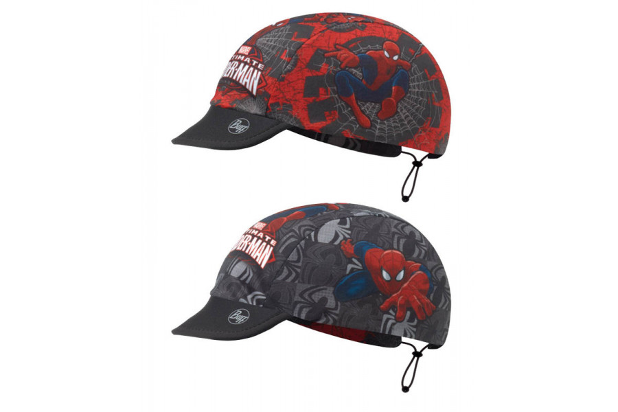 BUFF CZAPKA DZIECIĘCA Z DASZKIEM SPIDERMAN CLIMBER