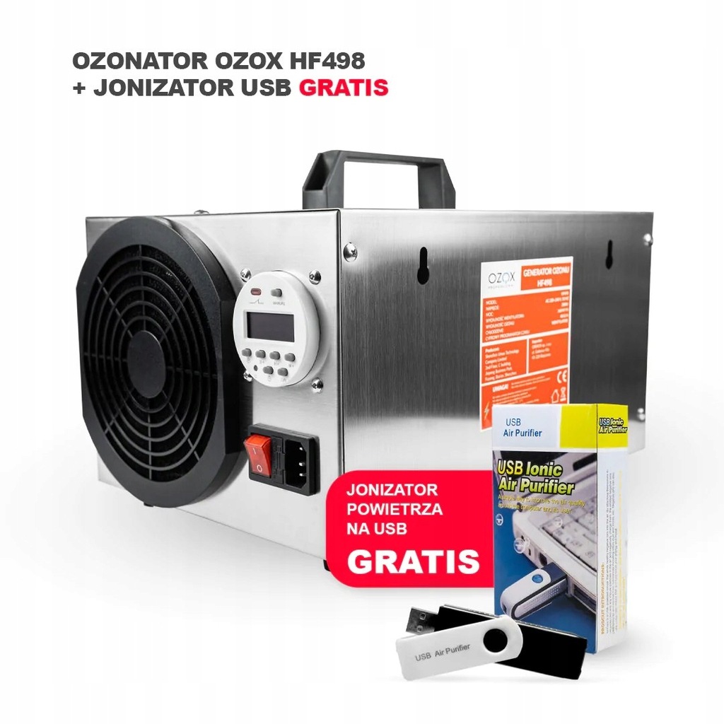 Ozonator Ozox 40G HF498 z programatorem