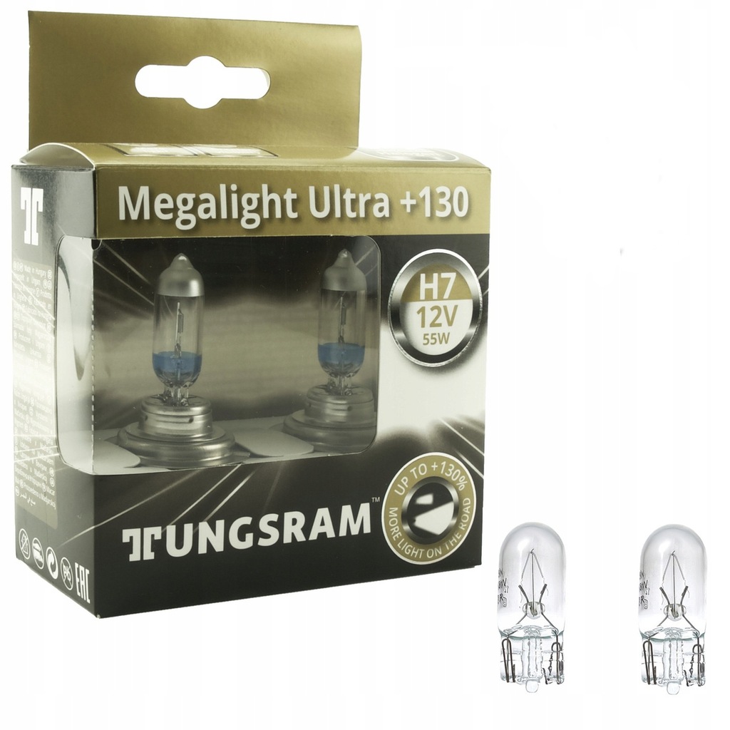 Купить ЛАМПОЧКИ TUNGSRAM H7 12В 55ВТ MEGALIGHT ULTRA +130%: отзывы, фото, характеристики в интерне-магазине Aredi.ru