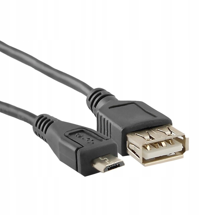 Qoltec Kabel USB A żeński | micro USB B męski | 0.