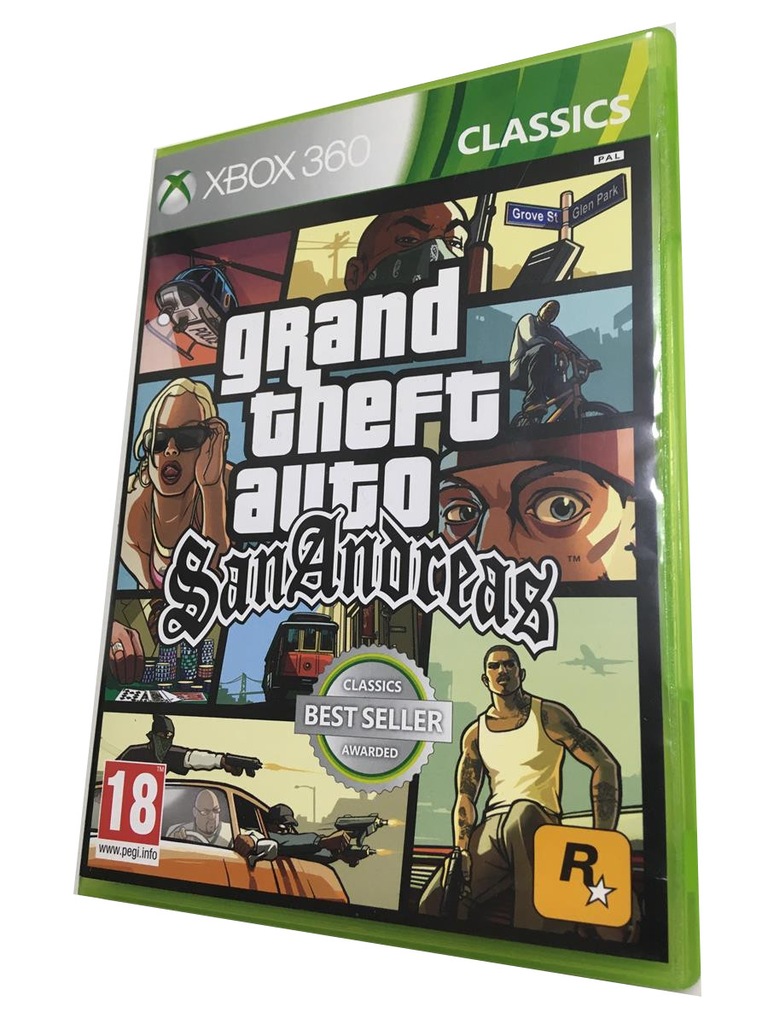 Купить Grand Theft Auto GTA San Andreas X360: отзывы, фото и ...