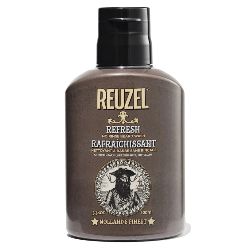 Reuzel No Rinse Beard Wash suchy szampon do bro P1