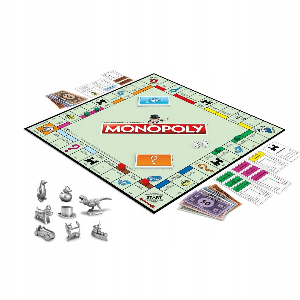 Купить HASBRO Monopoly Standard Classic НОВЫЕ ФИГУРКИ: отзывы, фото, характеристики в интерне-магазине Aredi.ru