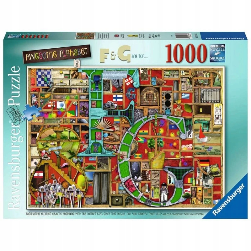 Puzzle 2D 1000 elementów Niesamowity