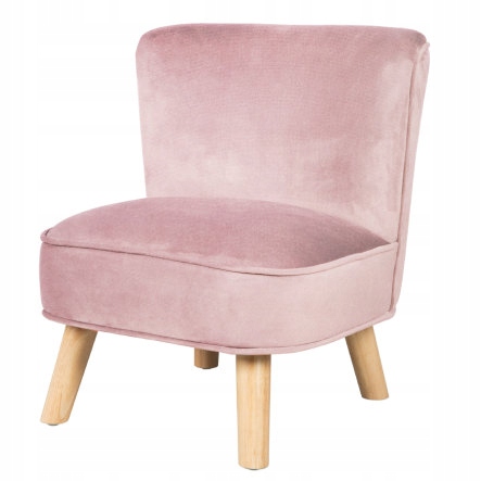 Roba fotel dla dzieci różowy c1
