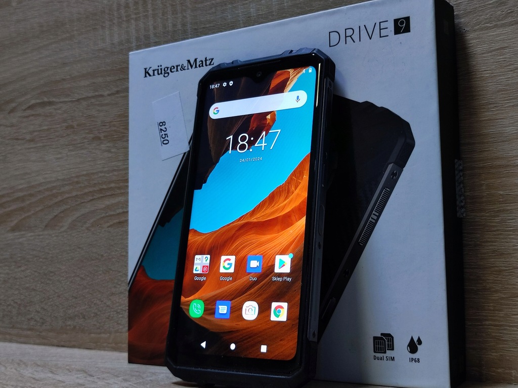 Smartfon Kruger&Matz Drive 9 4 GB / 64 GB czarny