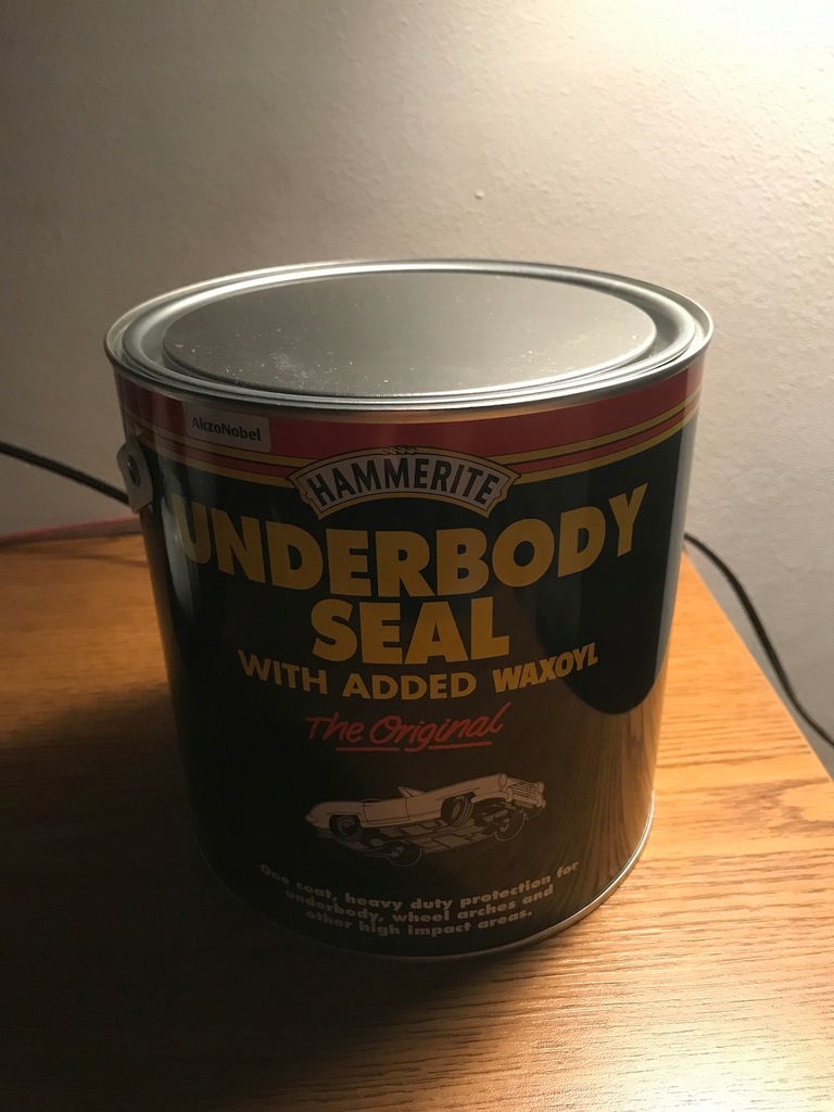 HAMMERITE UNDERBODY SEAL 2,5L - WAXOYL konserwacja