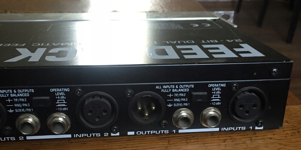 Behringer Feedback Destroyer PRO DSP 1100 P - 8353468389