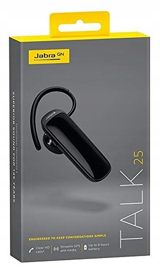 Купить Многофункциональные наушники JABRA Talk 25 черного цвета: отзывы, фото, характеристики в интерне-магазине Aredi.ru