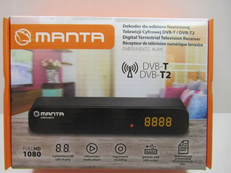 MANTA DEKODER DVB-T DVBT010SXT2