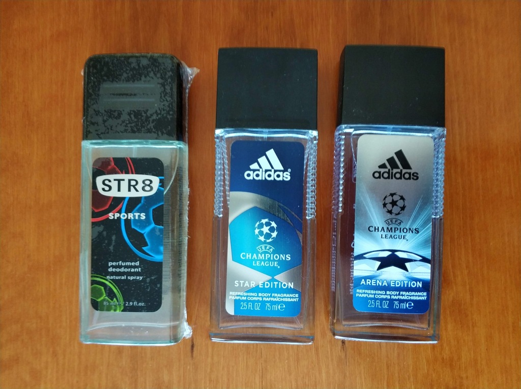 Perfumy STR8 Adidas Zestaw 3 sztuki Woda kolońska