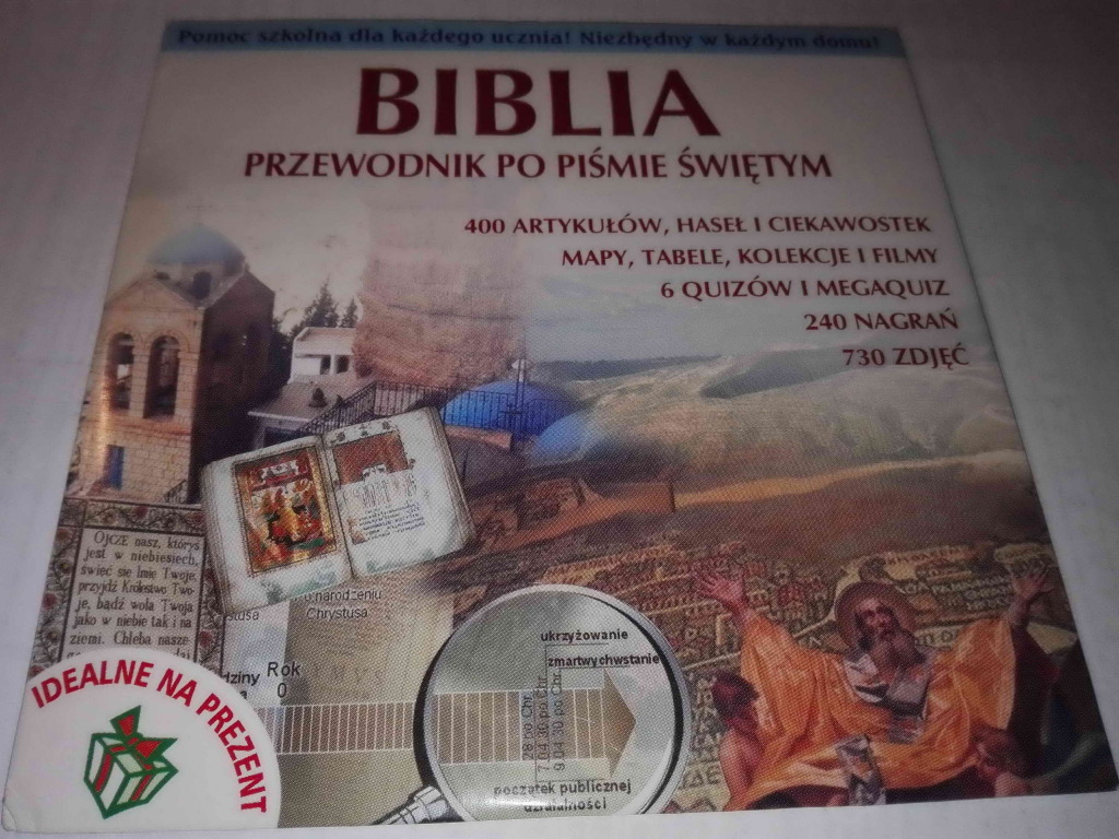 BIBLIA Przewodnik po PIŚMIE ŚWIĘTYM PC mapy hasła