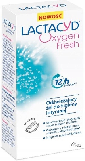 Oxygen Fresh Odświeżający żel do higieny intymnej