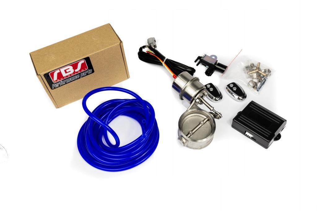 Przepustnica do wydechu 60mm podciśnieniowa zestaw