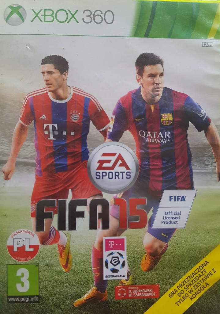 Fifa 15 Xbox 360 PL