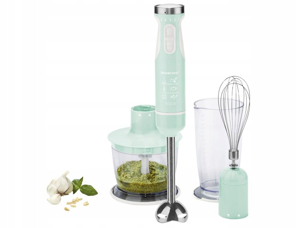 SILVERCREST Blender ręczny 3w1 SSMS 600 D3 , 600W