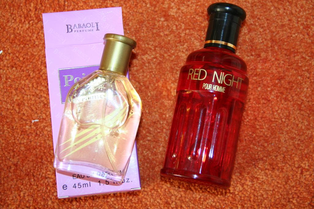 perfum nowy Babaoli i woda Red NIght (avon)