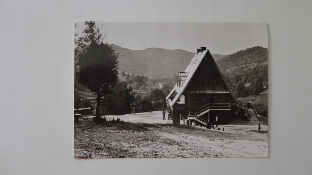 BACOWKA PTTK NA JAWORZCU BIESZCZADY MOSKALA PIECZATKA BACOWKI 52339