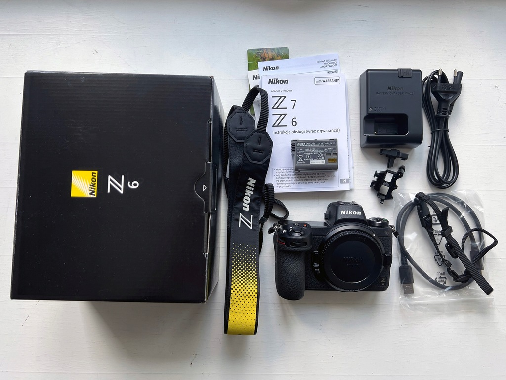 Aparat fotograficzny Nikon Z6 body z wideo RAW - używany
