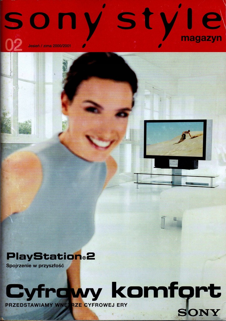 SONY STYLE - magazyn / katalog 2000/2001 rok
