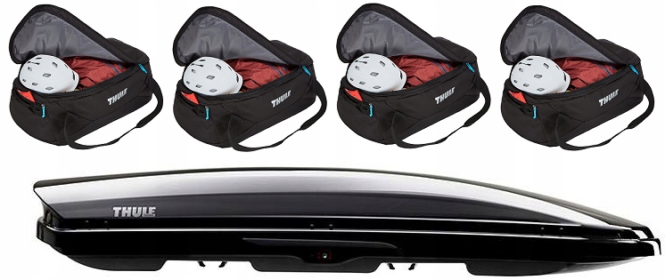 Купить Багажник на крышу BOX THULE DYNAMIC 800 M + СУМКИ: отзывы, фото ...