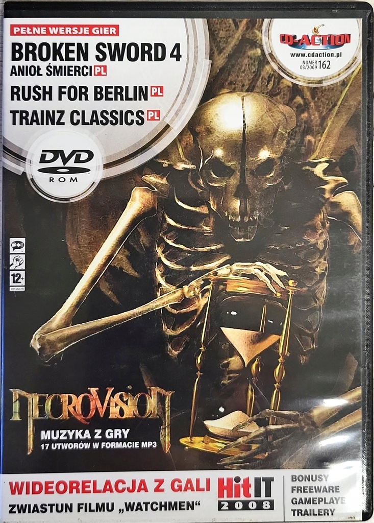 DVD-ROM BROKEN SWORD 4 ANIOŁ ŚMIERCI