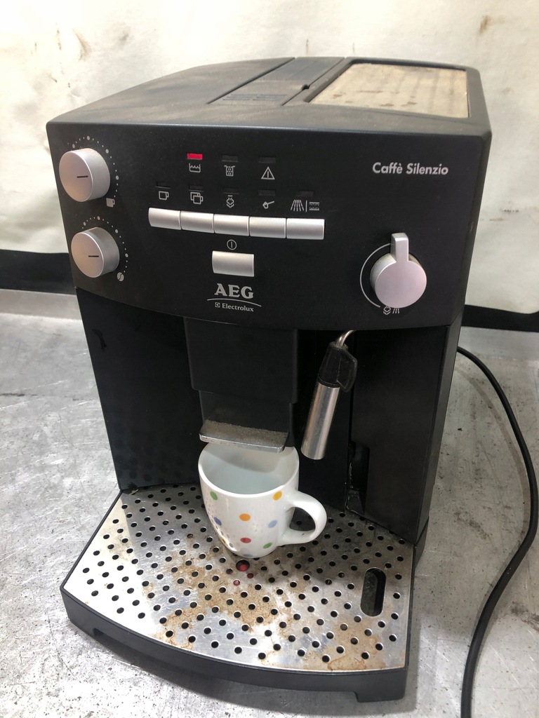 Ekspres ciśnieniowy AEG Caffe Silenzio 12343785551 oficjalne