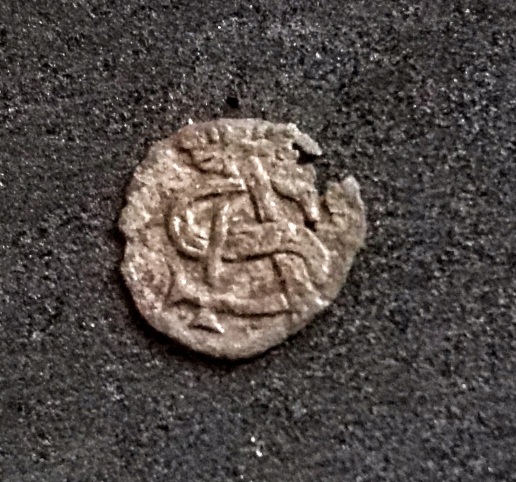 POLSKA Zygmunt II August OBOL 1547 rok.