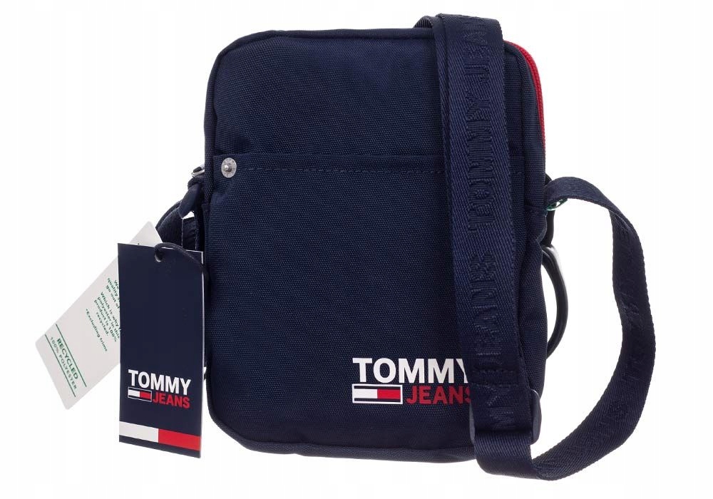 TOMMY HILFIGER TORBA LISTONOSZKA REPORTER NAVY