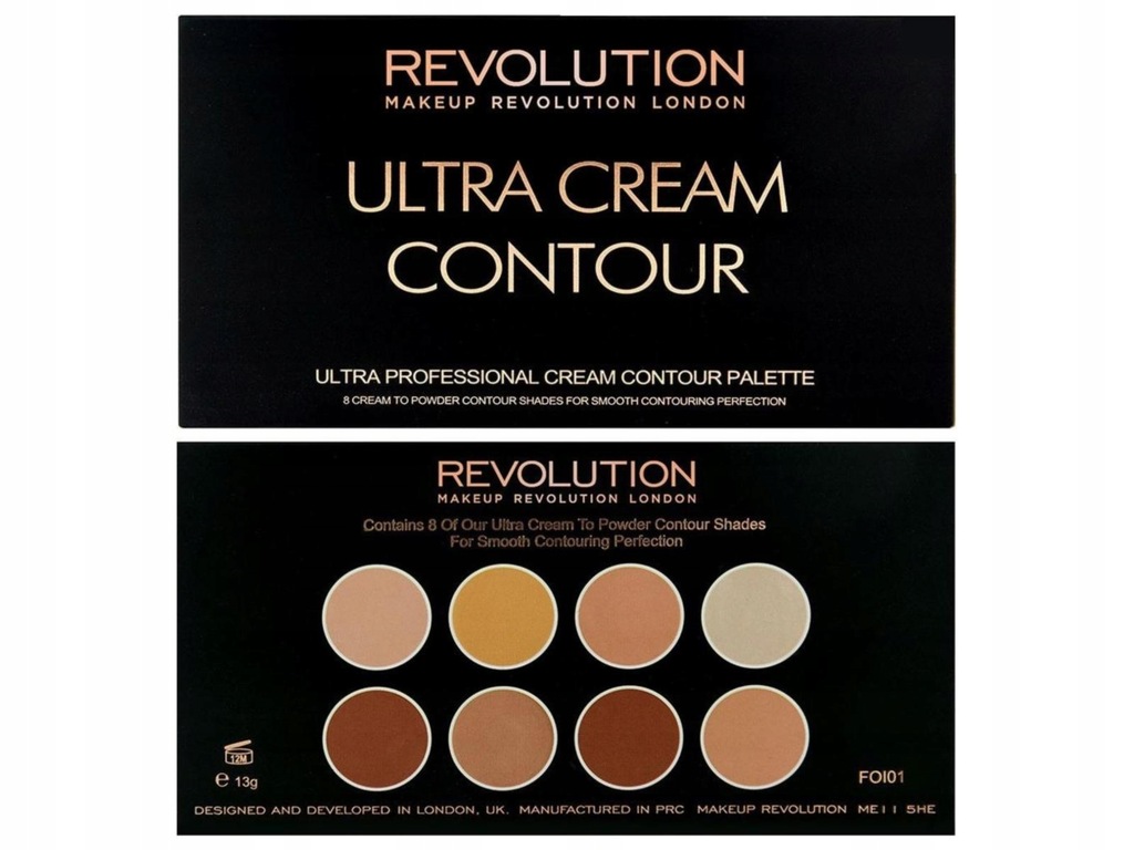 Makeup Revolution Ultra Cream Contour Palette 13g