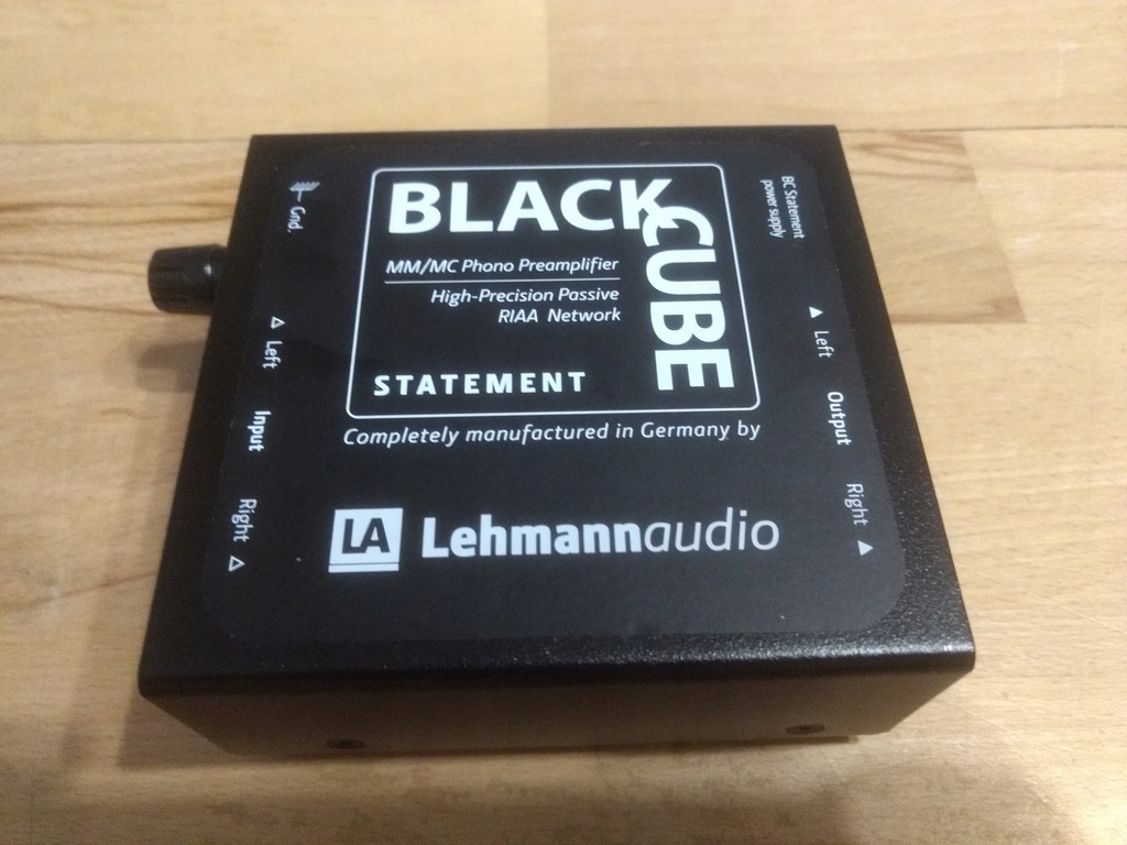 Lehmann Audio Black Cube Statement phono MM MC