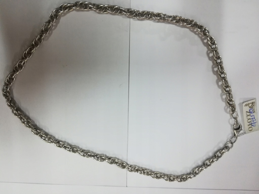 Łańcuszek srebrny ładny wzór prawie 40gram