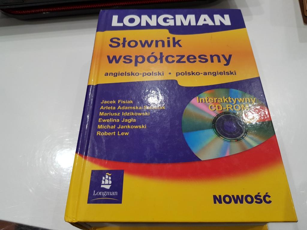 Słownik angielsko-polski Longman twarda oprawa