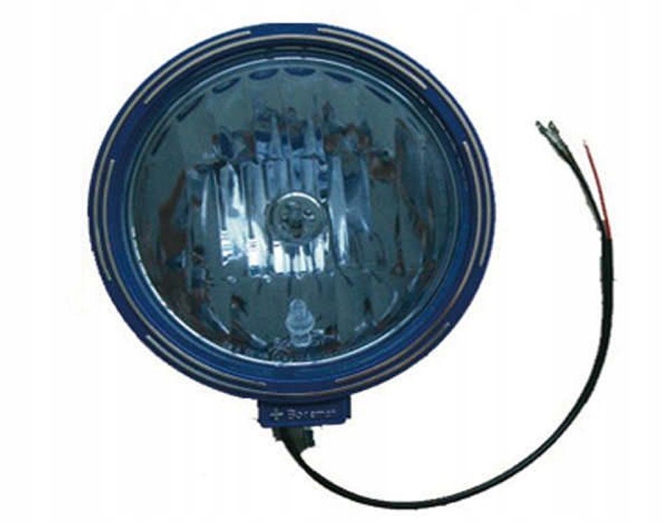 HALOGEN DALEKOSIĘŻNY OKRĄGŁY NIEBIESKI FI220