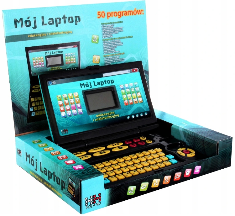 MÓJ PIERWSZY LAPTOP KOMPUTER DLA DZIECKA Edukacja