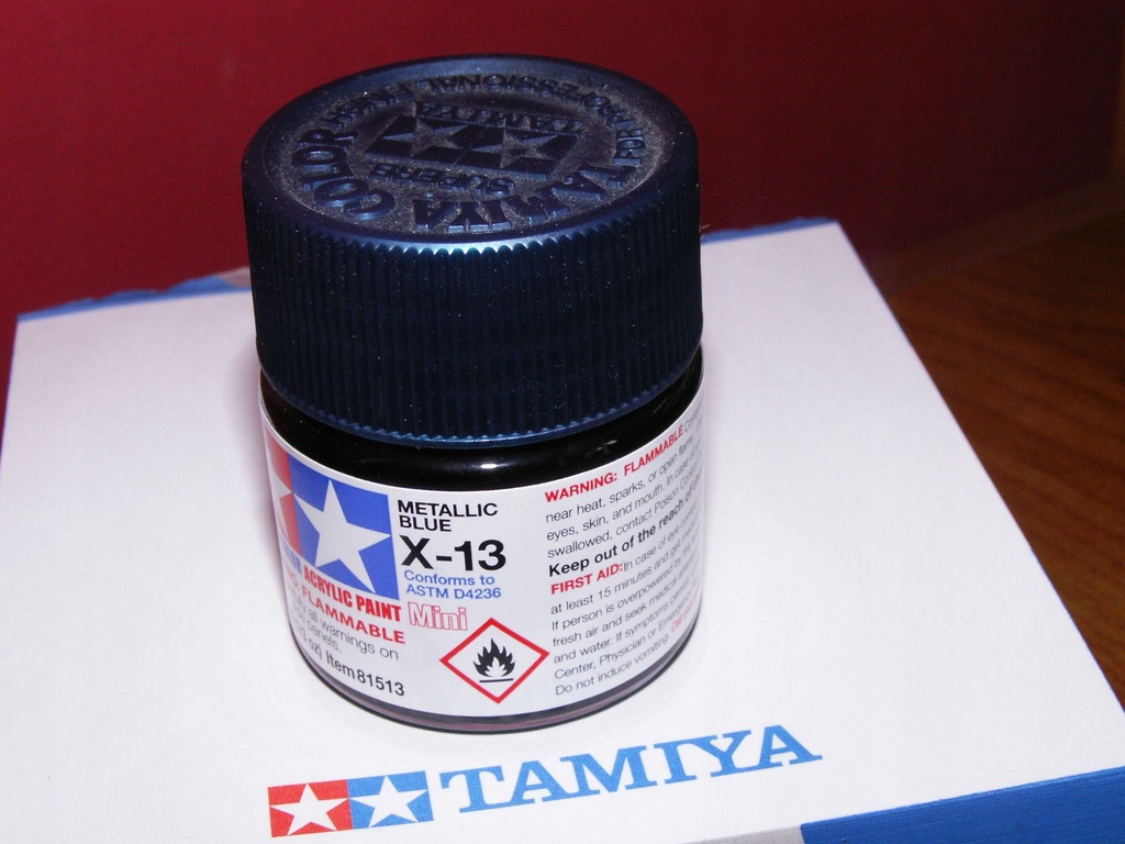 TAMIYA 81513 X-13 - Akryl - Metallic Blue 10 ml